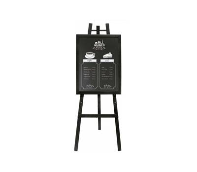 Cavalletto in legno nero altezza 165 cm - 13475