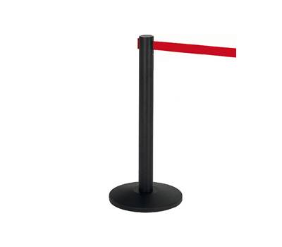 Colonnina segnapercorso Alfa nera altezza 95 cm - 13676