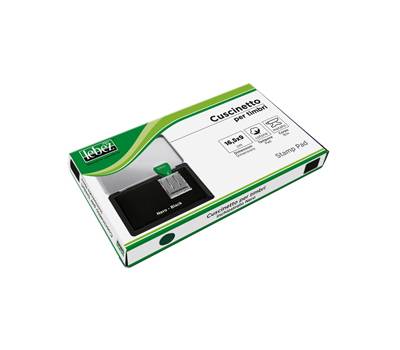 Cuscinetto per timbri 16,5 x 9 cm nero - 16067