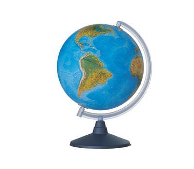 Globo geografico illuminato Elite diametro 30 cm Tecnodidattica 0330ELFGITLBT04B - 13607