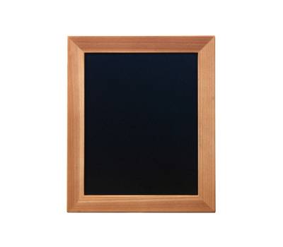 Lavagna Woody teak 20 x 24 cm - 13481