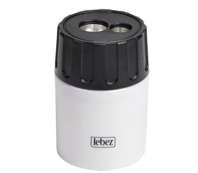 Temperamatite - 2 fori - con contenitore - conf. 10 pezzi - Lebez - 430 - 8007509052617 - DMwebShop - 3