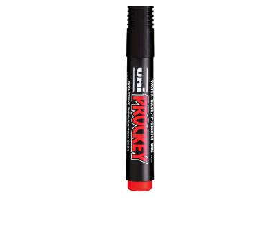 Marcatore Uni Prockey M122 - punta conica - 1,2 - 1,8 mm - rosso - Uni Mitsubishi - M 122 R - 4902778917138 - DMwebShop - 1