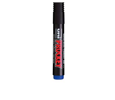 Marcatore Uni Prockey M126 - punta a scalpello da 1 - 5,7 mm - blu - Uni Mitsubishi - M 126 B - 4902778917206 - DMwebShop - 1