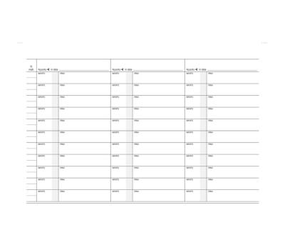 Blocco presenze mensili - 21 x 30 cm - 50-50 fogli autoricalcanti - Edipro - E5149C - 8023328514914 - DMwebShop - 4