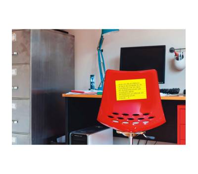 Blocco foglietti Super Sticky Meeting Notes - rosa e verde neon - 152 x 101 mm - 45 fogli - conf. 4 pezzi - Post-it - 7100235019 - 51131849686 - DMwebShop - 1