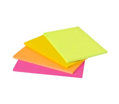 Blocco foglietti Super Sticky Meeting Notes - rosa e verde neon - 152 x 101 mm - 45 fogli - conf. 4 pezzi - Post-it - 7100235019 - 51131849686 - DMwebShop - 2