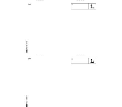 Blocco comande a 2 tagliandi - 25-25 fogli autoricalcanti - 17 x 9,9 cm - conf. 20 pezzi - Edipro - E5910 - 8023328591007 - DMwebShop - 1