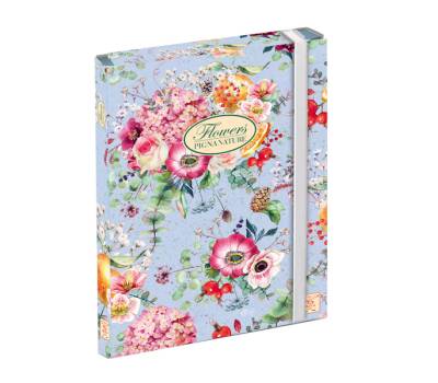 Cartella progetti Nature Flowers - 26 x 34 cm - dorso 3 cm - con elastico - conf. 6 pezzi - Pigna - 0089256D3 - 8005235009592 - DMwebShop - 4