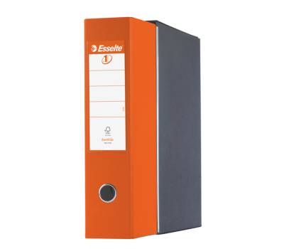 Registratore Eurofile G55 - dorso 8 cm - protocollo - 23 x 33 cm - arancione - Esselte - 390755200 - 8004157755204 - DMwebShop - 1