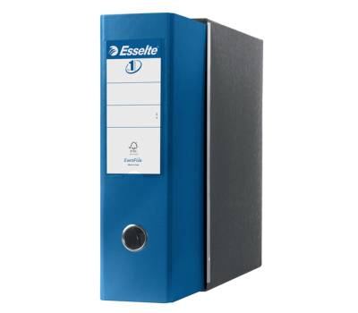 Registratore Eurofile G53 - dorso 8 cm - commerciale - 23 x 30 cm - blu metallizzato - Esselte - 390753960 - 8004157753965 - DMwebShop - 1