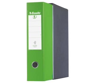 Registratore Eurofile G55 - dorso 8 cm - protocollo - 23 x 33 cm - verde vivida - Esselte - 390755940 - 8004157755945 - DMwebShop - 1