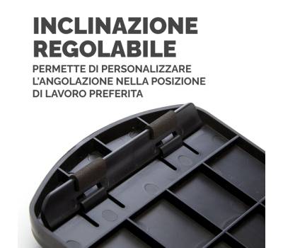 Poggiapolsi da tastiera - gel - regolabile - Fellowes - 9374201 - 43859589326 - DMwebShop - 2