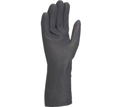 Guanti per protezione chimica VE509 - neoprene floccato cotone - taglia 08-09 - nero - Deltaplus - VE509NO08 - 3295249011994 - DMwebShop - 1