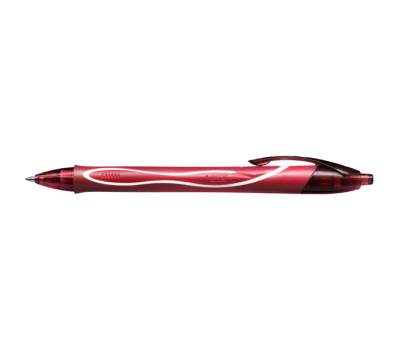 Penna a sfera a scatto Gelocity Quick Dry - punta 0,7 mm - rosso - conf. 12 pezzi - Bic - 949874 - 3086123494671 - DMwebShop - 1