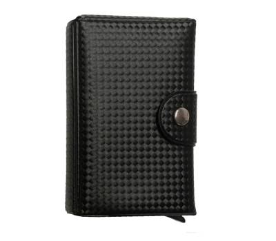 Portacard Wally Carbon - 6 x 9,5 cm - nero - Alplast - 1030SC/1 - 8015915103021 - DMwebShop - 1