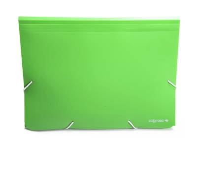 Cartella espandibile - PPL - colori assortiti - 12 scomparti A4 - Colorosa - 361006 - 8004428045355 - DMwebShop - 1