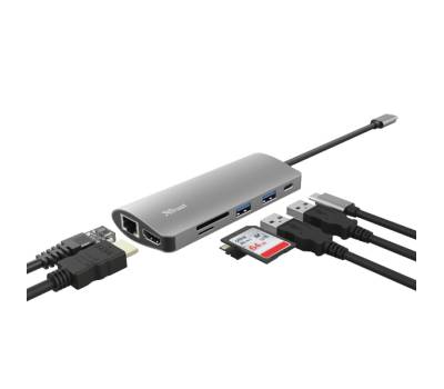 Adattatore multiporta Usb-C 7-in-1 Dalyx - Trust - 23775 - 8713439237757 - DMwebShop - 1