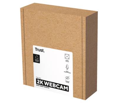 Webcam QHD Taxon - Trust - 24733 - 8713439247329 - DMwebShop - 4
