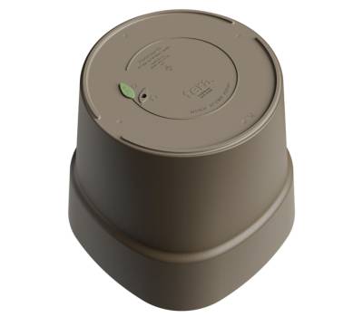 Vaso Andromeda 13 lt diametro 28 cm blu profondo Teraplast - 8328 - 1