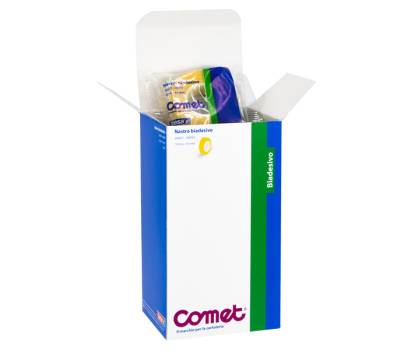 Nastro biadesivo - 15 mm x 10 mt - trasparente - conf. 10 pezzi - Comet - 64621-00042-01 - 4042448835147 - DMwebShop - 1