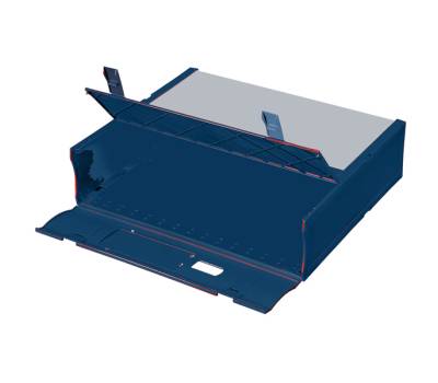Scatola archivio Combi Box E600 - dorso 9 cm - 29,8 x 36,2 cm - blu - Fellowes - E600BN - 8015687021974 - DMwebShop - 2