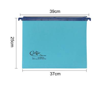 Cartella sospesa Joker - cassetto - interasse 39 cm - fondo V - 37 x 25 cm - blu - conf. 25 pezzi - Bertesi - 400/395 Link-A3 - 8058983261736 - DMwebShop - 1