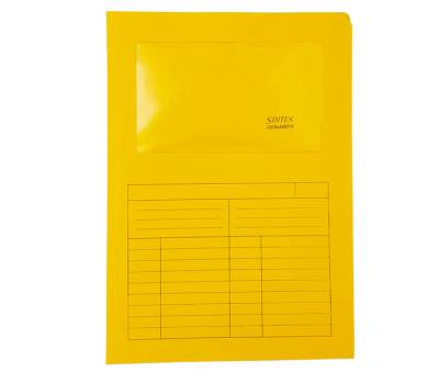 Cartelline a L con finestra Sintex - cartoncino 120 gr - 22 x 31 cm - mix 5 colori - conf. 20 pezzi - Blasetti - 576 - 8007758005761 - DMwebShop - 5