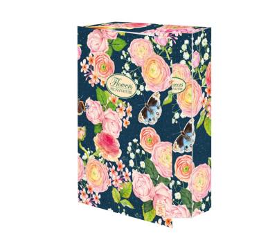 Cartella progetti Nature Flowers - 26 x 34 cm - dorso 7 cm - con elastico - conf. 3 pezzi - Pigna - 0089255D7 - 8005235009585 - DMwebShop - 4