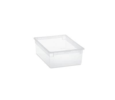 Contenitore multiuso Light Box mt - 27,8 x 39,6 x 13,2 cm - 12 lt - plastica - trasparente - Terry - 1001379 - 8005646013799 - DMwebShop - 1