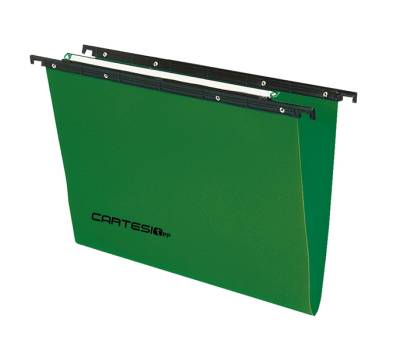 Cartella sospesa Cartesio PP - cassetto - PPL - interasse 39,5 cm - fondo V - 37 x 25 cm - colori assortiti - conf. 25 pezzi - Bertesi - 500/395-A7 - 8058983262658 - DMwebShop - 3