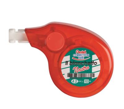 Correttore a nastro Il Bianchetto - 10 mt x 4,2 mm - conf.4 pezzi - Pentel - 100819 - 8006935007772 - DMwebShop - 1