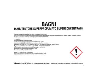 Manutentore Bagni Linea Monodose - superprofumato - bustina da 50 ml - Alca - ALC1039 - 8032937570747 - DMwebShop - 1