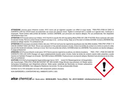 Sgrassatore Superconcentrato Linea Monodose - superprofumato - bustina da 50 ml - Alca - ALC1038 - 8032937570754 - DMwebShop - 1