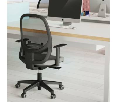 Seduta operativa Andy ANN - con braccioli regolabili - nero - Unisit - ANN/BR1/EN - 8053470178498 - DMwebShop - 1