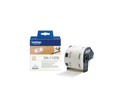 Rotolo 800 Etichette 29 x 62 mm - nero-bianco - Brother - DK-11209 - 4977766628136 - DMwebShop - 1