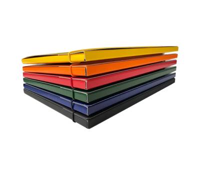 Cartella con elastico tondo - dorso 1 cm - blu - conf. 5 pezzi - Starline - CP01ELBL-STL5300 - 8025133127907 - DMwebShop - 1