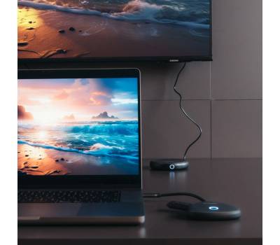 Share My Screen 4K USB-C Wireless Display Adapter con Hub WDA-02 - Verbatim - 32147 - 23942321477 - DMwebShop - 2