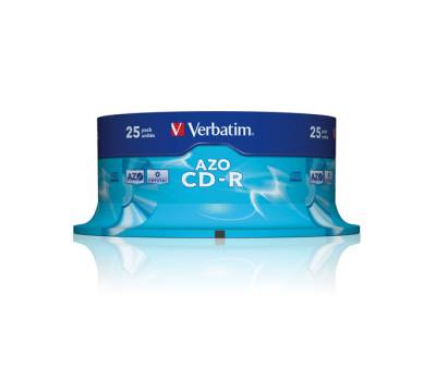 Scatola 25 CD-R DataLife Plus - 1X-52X - serigrafato - 700Mb - Verbatim - 43352 - 23942433521 - DMwebShop - 1