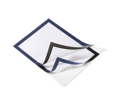 Cornice espositiva Duraframe - A4 - 21 x 29,7 cm - blu - conf. 2 pezzi - Durable - 4872-07 - 4005546405209 - DMwebShop - 1