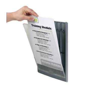 Targa per porte-pareti Click Sign - 14,9 x 10,6 cm - Durable - 4861-37 - 4005546404660 - DMwebShop - 1