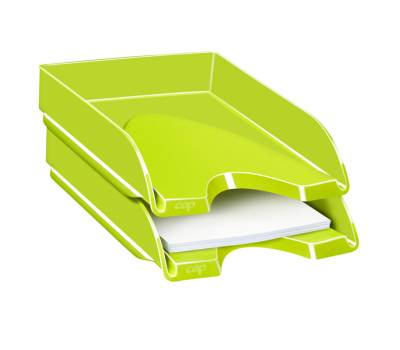 Vaschetta portacorrispondenzaPro Gloss - 34,8 x 25,7 x 6,6 cm - verde anice - Cep - 1002000301 - 3462152000302 - DMwebShop - 1