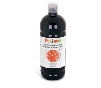 Tempera pronta Primi Passi - 1 lt - colori assortiti - conf. 6 pezzi - Primo - 210BR6 - 8006919912108 - DMwebShop - 2