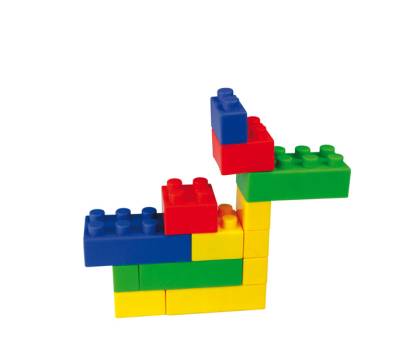Mattoncini Micro da costruzione - in ABS - colori assortiti - bauletto da 350 pezzi - Cwr - 12334/1 - 8004957123340 - DMwebShop - 2