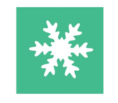 Fustella - motivo fiocco di neve - dimensione sagoma 25 mm - CWR - Deco - 10423 - 8004957104233 - DMwebShop - 1