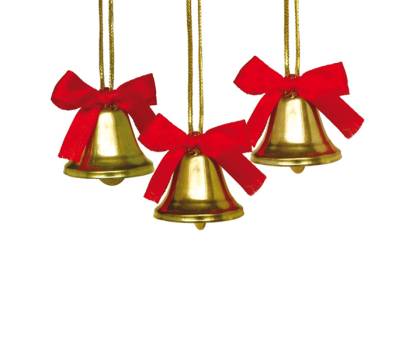 Campanellini - dimensione 22 mm - in metallo - oro - conf. 10 pezzi - Deco - 11491 - 8004957114911 - DMwebShop - 1