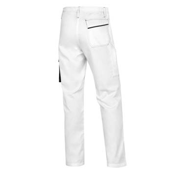 Pantalone da lavoro Panostyle M6PAN - sargia-poliestere-cotone - bianco-grigio - taglia L - Deltaplus - M6PANBCGT - 3295249236038 - DMwebShop - 1
