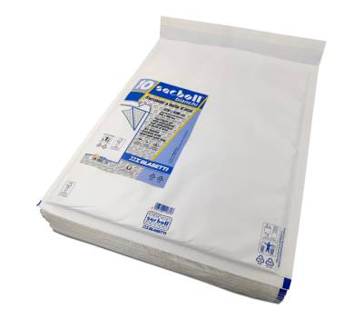 Busta imbottita Sacboll formato A 14 x 27 cm carta bianco Blasetti 0882 - 12060 - 1