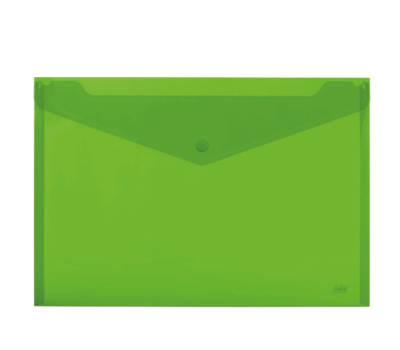 Buste con bottone - PPL - 33,5 x 23,5 cm - mix 3 colori fluo - conf. 3 pezzi - Lebez - 80438 - 8007509072042 - DMwebShop - 1