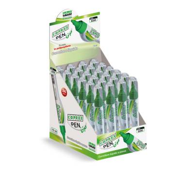 Correttore a penna Coprex Pen - 10 ml - punta in PPL - conf. 24 pezzi - Lebez - 8290 - 8007509068700 - DMwebShop - 1